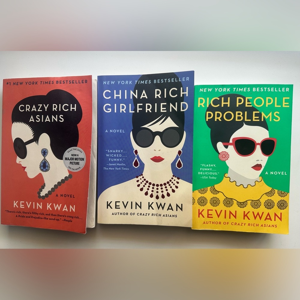Crazy Rich Asian trilogy by Kevin Kwan